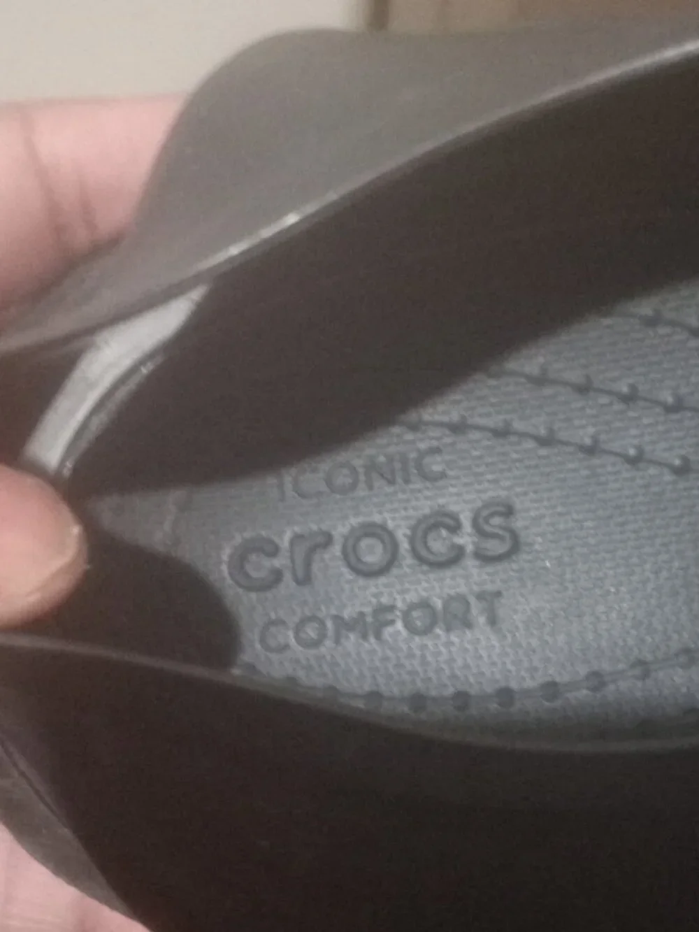 crocs swiftwater River Men’s Black Rubber Sandals With Adjustable Straps Sz. 13.